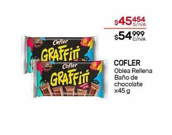 Nini Mayorista Cofler oblea rellena baño de chocolate oferta