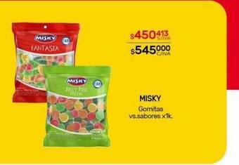 Nini Mayorista Misky gomitas oferta