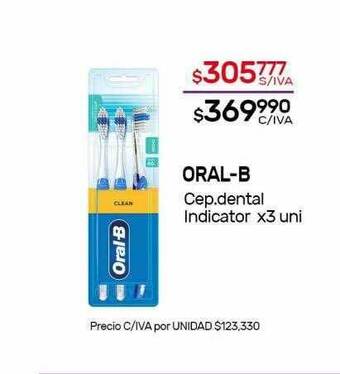 Nini Mayorista Oral-b cep.dental indicator oferta