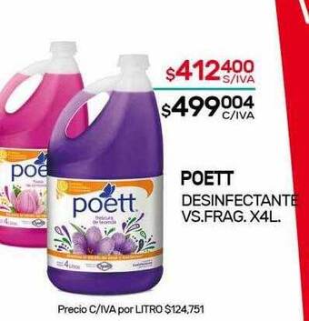 Nini Mayorista Poett desinfectante vs.frag oferta