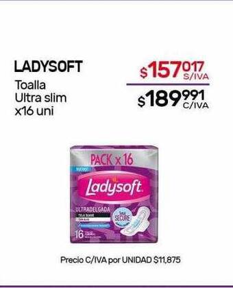 Nini Mayorista Ladysoft toalla ultra slim oferta