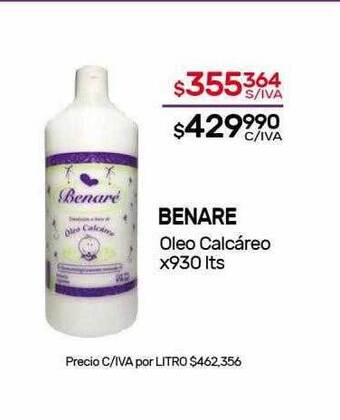 Nini Mayorista Benare oleo calcáreo oferta