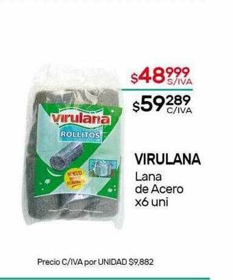 Nini Mayorista Virulana lana de acero oferta