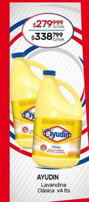 Nini Mayorista Ayudin lavandina clásica oferta
