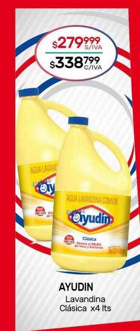 Nini Mayorista Ayudin lavandina clásica oferta