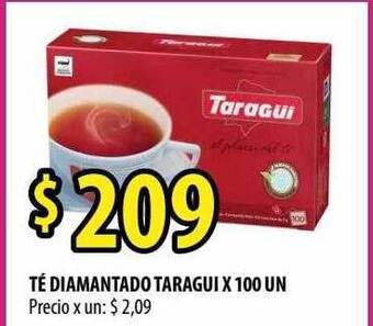 Punto Mayorista Té diamantado taragui oferta