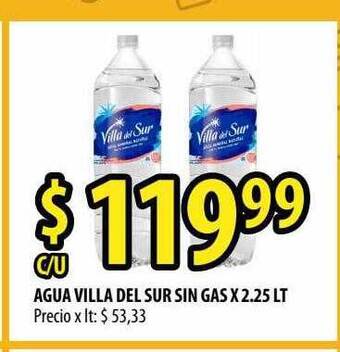 Punto Mayorista Agua villa del sur sin gas oferta