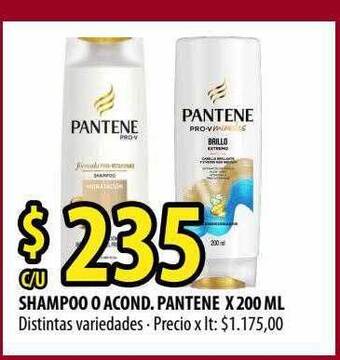 Punto Mayorista Shampoo o acond. pantene oferta