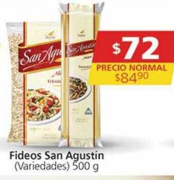 Supermercados Aiello Fideos san agustin oferta