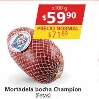 Supermercados Aiello Mortadela bocha champion oferta