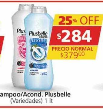 Supermercados Aiello Shampoo acond. plusbelle oferta