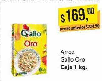 Supermercados Damesco Arroz gallo oro oferta