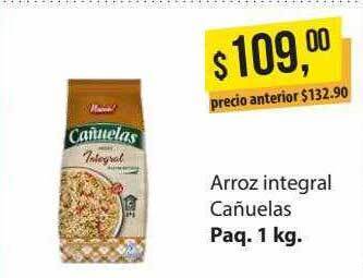 Supermercados Damesco Arroz integral cañuelas oferta