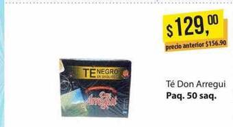 Supermercados Damesco Té don arregui oferta