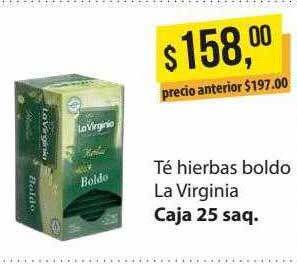 Supermercados Damesco Té hierbas boldo la virginia oferta