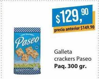Supermercados Damesco Galleta crackers paseo oferta