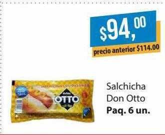 Supermercados Damesco Salchicha don otto oferta