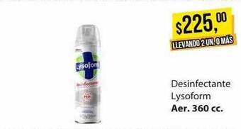 Supermercados Damesco Desinfectante lysoform oferta