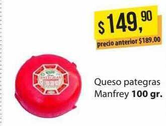 Supermercados Damesco Queso pategras manfrey oferta