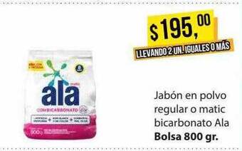 Supermercados Damesco Jabón en polvo regular o matic bicarbonato ala oferta