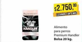 Supermercados Damesco Alimento para perros premium handler oferta