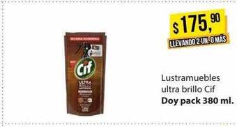 Supermercados Damesco Lustramuebles ultra brillo cif oferta