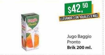 Supermercados Damesco Jugo baggio pronto oferta