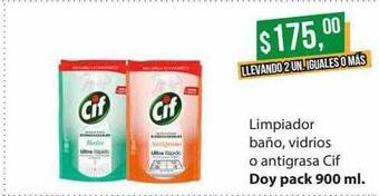 Supermercados Damesco Limpiador baño, vidrios o antigrasa cif oferta