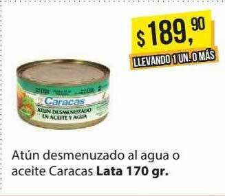 Supermercados Damesco Atún desmenuzado al agua o aceite caracas oferta