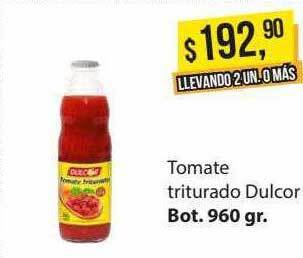 Supermercados Damesco Tomate triturado dulcor oferta