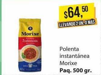 Supermercados Damesco Polenta instantánea morixe oferta