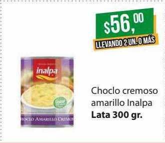 Supermercados Damesco Choclo cremoso amarillo inalpa oferta