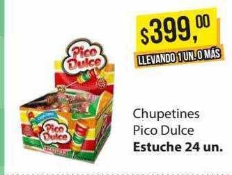 Supermercados Damesco Chupetines pico dulce oferta