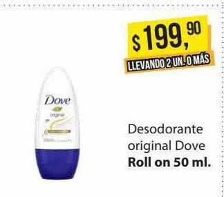 Supermercados Damesco Desodorante original dove oferta