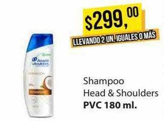 Supermercados Damesco Shampoo head & shoulders oferta