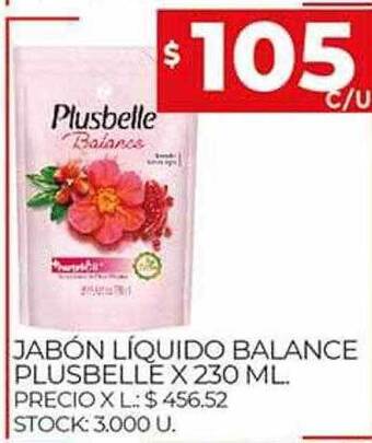 Supermercados DIA Jabón líquido balance plusbelle oferta