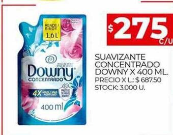 Supermercados DIA Suavizante concentrado downy oferta