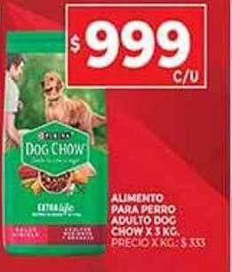Supermercados DIA Alimento para perro adulto dog chow oferta