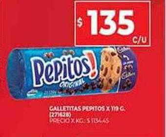 Supermercados DIA Galletitas pepitos oferta