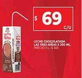 Leche chocolatada las tres niñas