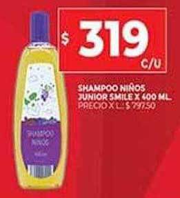 Supermercados DIA Shampoo niños junior smile oferta