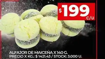 Supermercados DIA Alfajor de maicena oferta