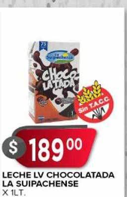 Supermercados Mayor Leche lv chocolatada la suipachense oferta