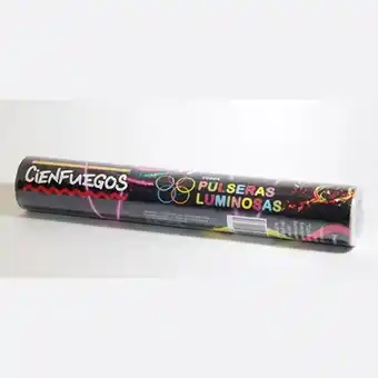 Tubo de pulseras luminosas químicas x 50