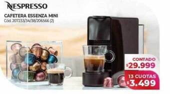 Naldo Lombardi Nespresso cafetera essenza mini oferta
