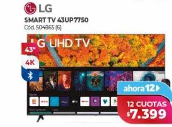 Naldo Lombardi Lg smart tv 43up7750 oferta