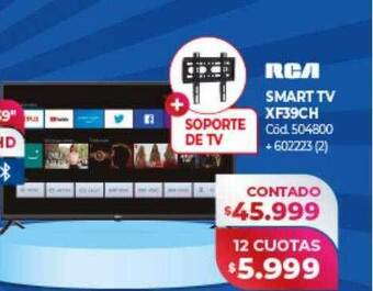 Naldo Lombardi Rca smart tv xf39ch oferta