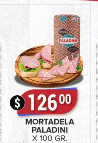 Supermercados Mayor Mortadela paladini oferta
