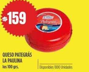 Supermercados Vea Queso pategrás la paulina oferta