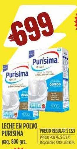 Supermercados Vea Leche en polvo purísima oferta